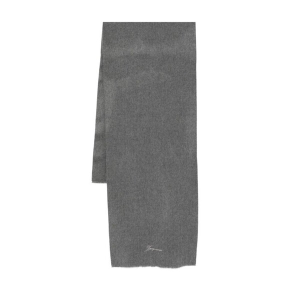 Jacquemus Rectangular Grey Scarf - NWT